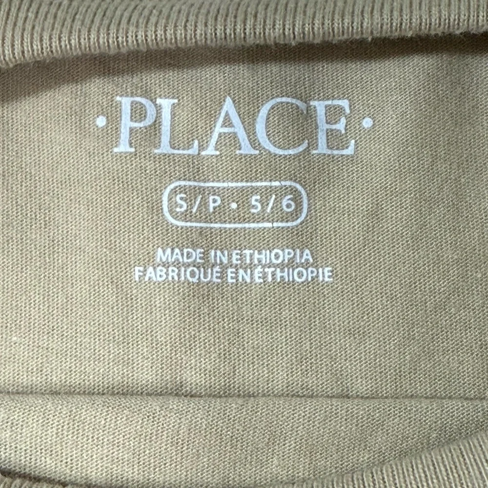The Children’s Place Youth Boy Size Small Tan Short Sleeve Tee - Picture 10 of 11